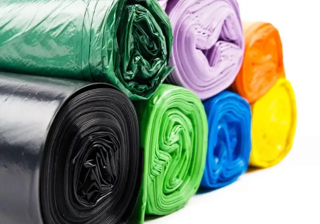 Bolsas de basura al por mayor para uso industrial, comercial y hospitalarios