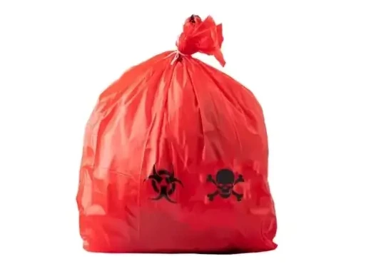 Bolsas rojas para residuos peligrosos