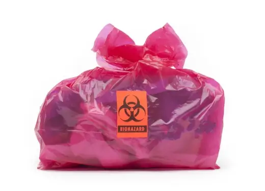 Bolsas rojas riesgo biológico